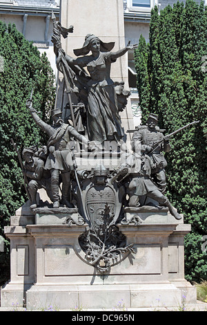 Limoges, France, War memorial, Franco-Prussian War Stock Photo