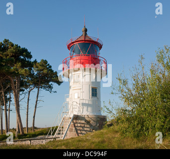 Beacon or lighthouse on Gellen or the Gellen Peninsula Stock Photo