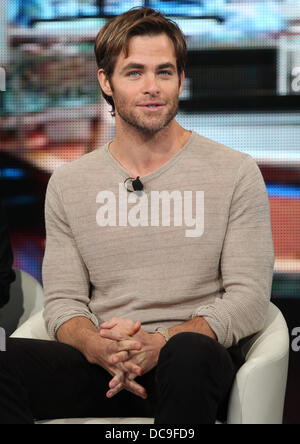 Tokyo, Japan. 13th Aug, 2013. Actor Chris Pine attends a press conference promoting his movie, STAR TREK: INTO DARKNESS on August 13, 2013 in Tokyo, Japan. Credit:  Junko Kimura/Jana Press/ZUMAPRESS.com/Alamy Live News Stock Photo