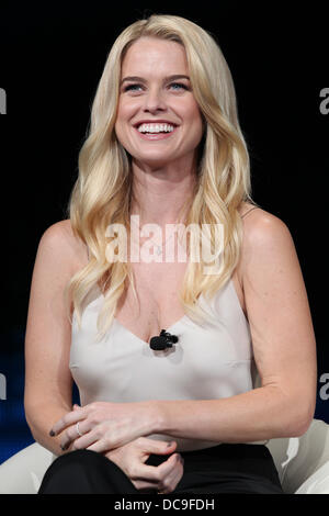 Tokyo, Japan. 13th Aug, 2013. Actress Alice Eve attends a press conference promoting her movie, STAR TREK: INTO DARKNESS on August 13, 2013 in Tokyo, Japan. Credit:  Junko Kimura/Jana Press/ZUMAPRESS.com/Alamy Live News Stock Photo
