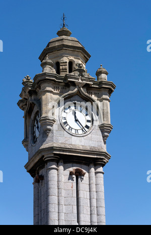 Exeter clock tower, Victorian memorial built in 1897 in memory of William Miles. Stock Photo