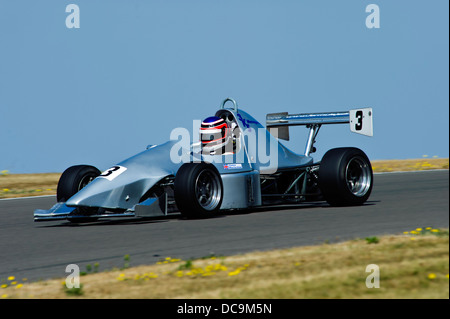 Racing at Ty Croes Anglesey Circuit North Wales Uk Stock Photo