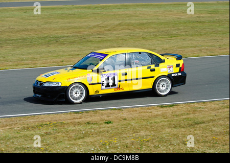 Racing at Ty Croes Anglesey Circuit North Wales Uk Stock Photo