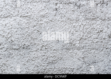Rough plaster on the wall Stock Photo