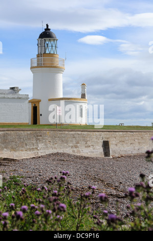 Lighthouse, Chanonry Point, Black Isle, Scotland, UK Stock Photo