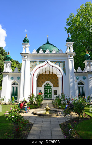 The 19th century Shah Jahan Mosque Oriental Road, Woking, Surrey, England, United Kingdom Stock Photo