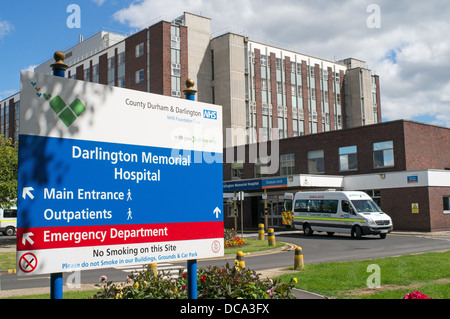 Darlington Memorial Hospital, Co. Durham, England, UK Stock Photo - Alamy