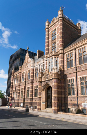 The old Darlington Technical College building, north east England UKh ...