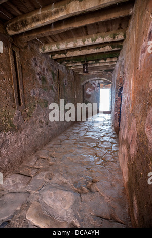 Maisons des Esclaves, House of Slaves, Ground Floor 'Doorway of no Return.' Goree Island, Senegal. Stock Photo