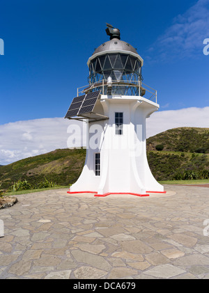 dh Cape Reinga Lighthouse CAPE REINGA NEW ZEALAND Lighthouse beacon tower Stock Photo