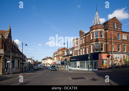 High Street shops buildings Dovercourt Harwich Essex England Stock Photo