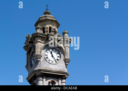 Exeter clock tower, Victorian memorial built in 1897 in memory of William Miles. Stock Photo