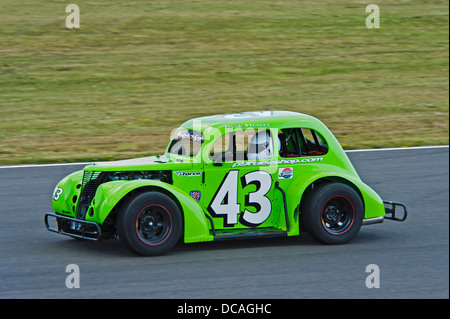 Legends at Ty Croes race track Anglesey circuit North Wales Uk Stock Photo