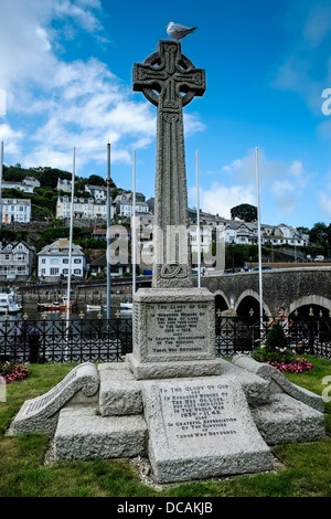 The Looe War Memorial. Stock Photo