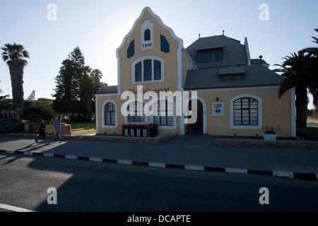 View of the Alte Amtsgericht (Old District Court) in Swakopmund, Namibia, 4 December 2010. Photo: Tom Schulze Stock Photo