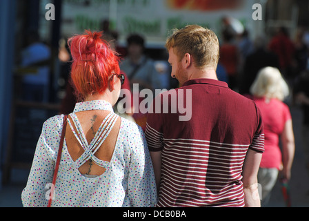 A couple of shoppers together Stock Photo