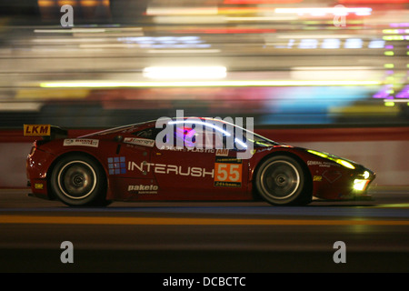 Ferrari 458 at Le Mans 24 Hours, 2013 Stock Photo