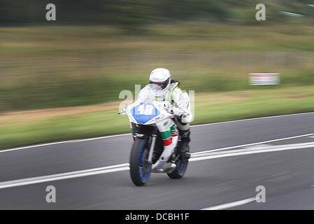 Belfast, UK. 14th Aug, 2013.  Belfast , Northern Ireland, Ulster Grand Prix Practice session Credit:  Kevin Scott/Alamy Live News Stock Photo