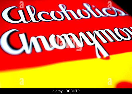 The basic text or Big Book of Alcoholics Anonymous Stock Photo - Alamy