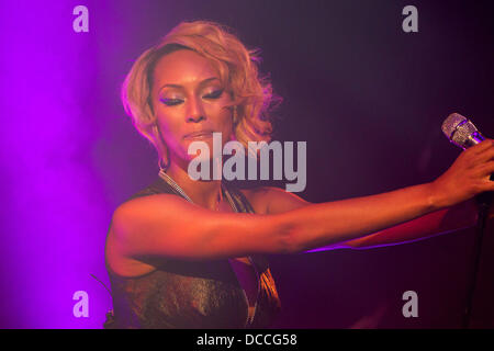 Keri Hilson performing at the Brewhouse Club. Gothenburg, Sweden - 03.