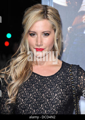 Ashley Tisdale Los Angeles premiere of 'Footloose' held at Regency Village Theatre Los Angeles, California - 03.10.11 Stock Photo