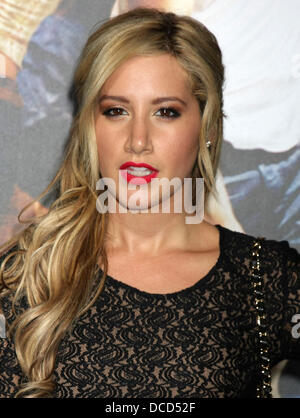 Ashley Tisdale Los Angeles premiere of 'Footloose' held at Regency Village Theatre Los Angeles, California - 03.10.11 Stock Photo