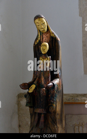 Madonna and Child by Peter Ball. Church of the Holy Trinity. Blythburgh, Suffolk, England, United Kingdom, Europe. Stock Photo