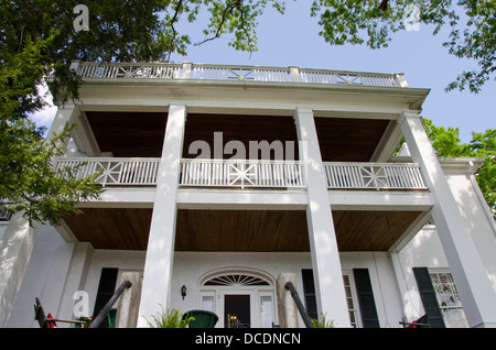 Tennessee, Savannah. Historic Cherry Mansion, c. 1830, National Register of Historic Places. Stock Photo