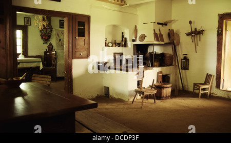 Picture of rustic wooden interior Stock Photo