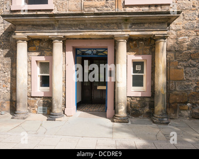 University of St Andrews entrance to the Department of Medieval History South Street Stock Photo