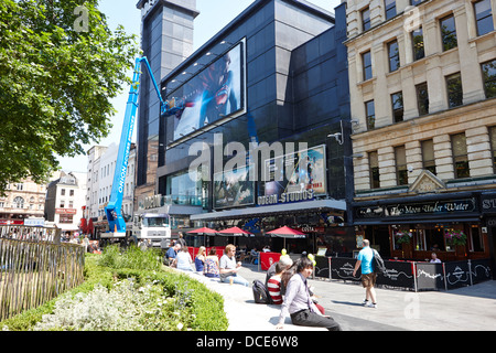 Odeon Cinema Leicester Square London England UK Stock Photo