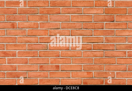 Red brick wall background texture seamlessly tileable Stock Photo