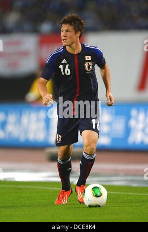 Miyagi, Japan. 14th Aug, 2013. Gotoku Sakai (JPN) Football / Soccer : KIRIN Challenge Cup 2013 match between Japan 2-4 Uruguay at Miyagi Stadium in Miyagi, Japan . © AFLO/Alamy Live News Stock Photo