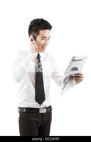 Business call Stock Photo