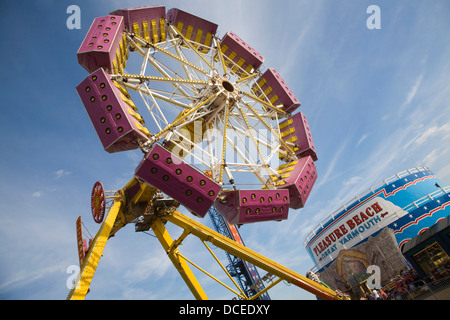 Evolution ride Pleasure Beach funfair, Great Yarmouth, Norfolk, England Stock Photo