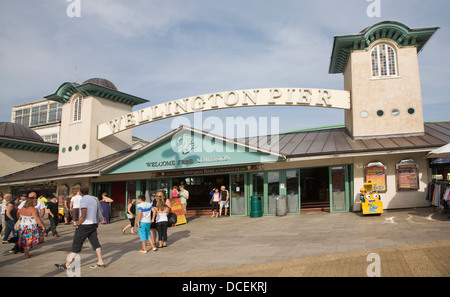 Wellington Pier Great Yarmouth, Norfolk, England Stock Photo