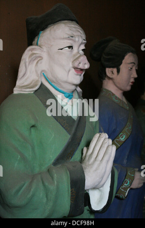 Monsters in the departments of hell, Dongyue Temple, Beijing Stock Photo