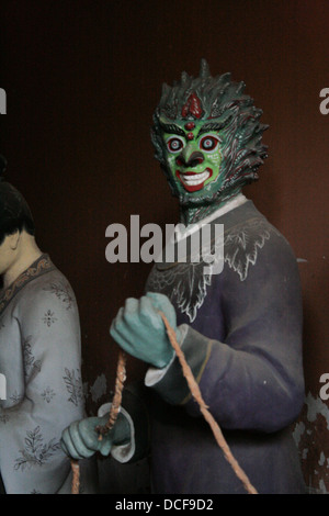 Monsters in the departments of hell, Dongyue Temple, Beijing Stock Photo