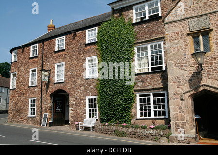 Luttrell Arms Hotel Dunster Somerset England UK Stock Photo