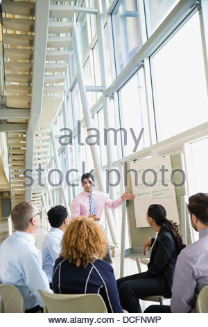 Group of business people having a meeting