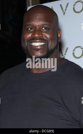 Las Vegas, NV. 16th Aug, 2013. Shaquille O'Neal at arrivals for Basketball Superstar Shaquille O’Neal hosts LAVO Nightclub, LAVO Nightclub at The Palazzo Resort-Hotel-Casino, Las Vegas, NV August 16, 2013. Credit:  MORA/Everett Collection/Alamy Live News Stock Photo