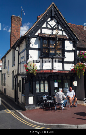 Ye Olde Anchor Inn, Upton-upon Severn, Worcestershire, England Stock Photo