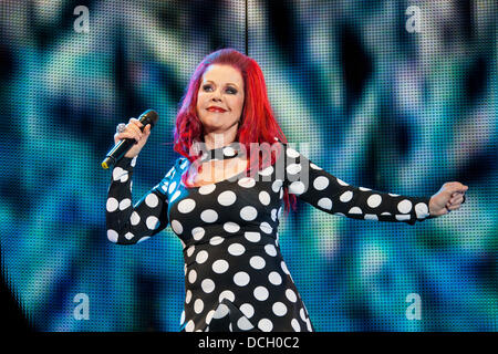 The B-52's (Singer Kate Pierson) on 21.05.1990 in München / Munich