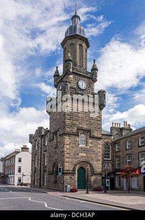 Forres Tolbooth in High Street Forres Moray Scotland Stock Photo