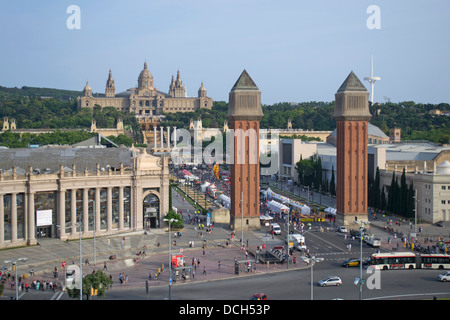 Espanya in the Sants-Montjuic district, Barcelona, Catalonia, Spain. Stock Photo