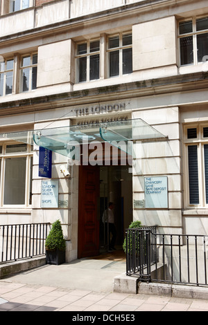 The London Silver Vaults England UK Stock Photo