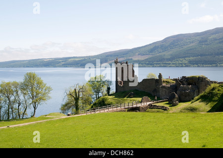 Urquhart Castle, Loch Ness, Scotland Stock Photo