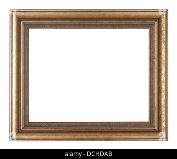 Frame - gold picture frame Stock Photo