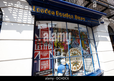 the london beatles store London England UK Stock Photo