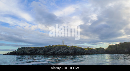 Swallowtail lighthouse grand manan new brunswick Stock Photo